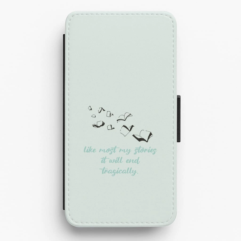 Like Most My Stories Flip / Wallet Phone Case Waterproof Design Luxury Feel