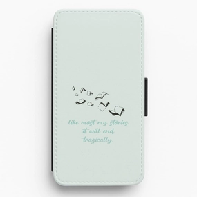 Like Most My Stories Flip / Wallet Phone Case Waterproof Design Luxury Feel
