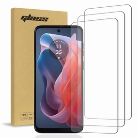 Moto G Play 5G 2024 Tempered Glass Screen Protector 3 Per Pack Matte Protection