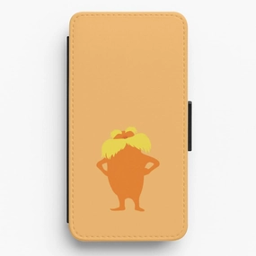 Elegant Accent Orange Tree Creature Flip / Wallet Phone Case