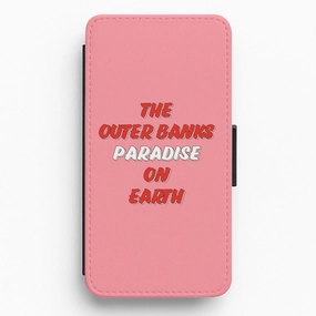 Paradise - Outer Banks Flip / Wallet Phone Case Lightweight Protection