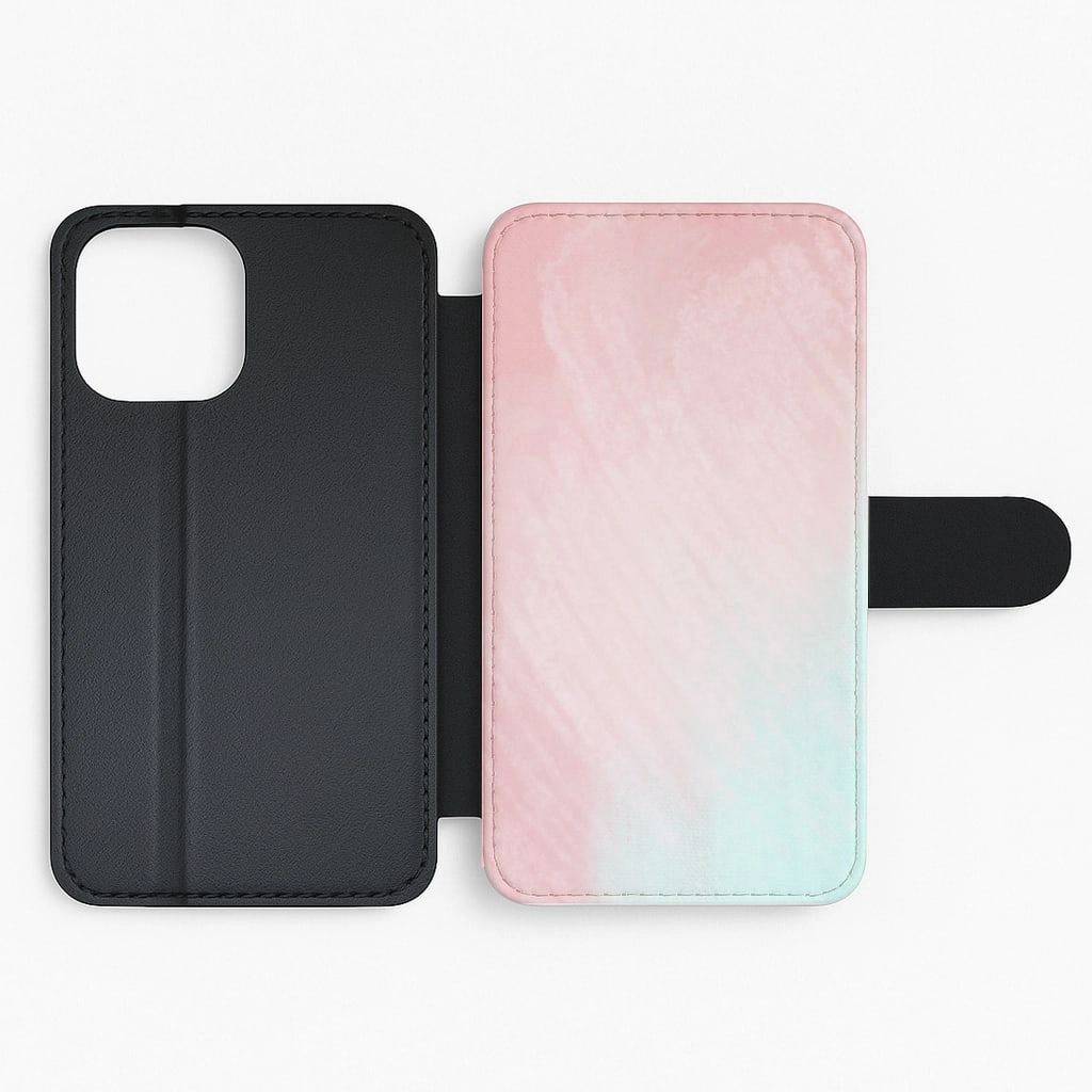 Colorful option Pink Pastel Vibes Flip / Wallet Phone Case