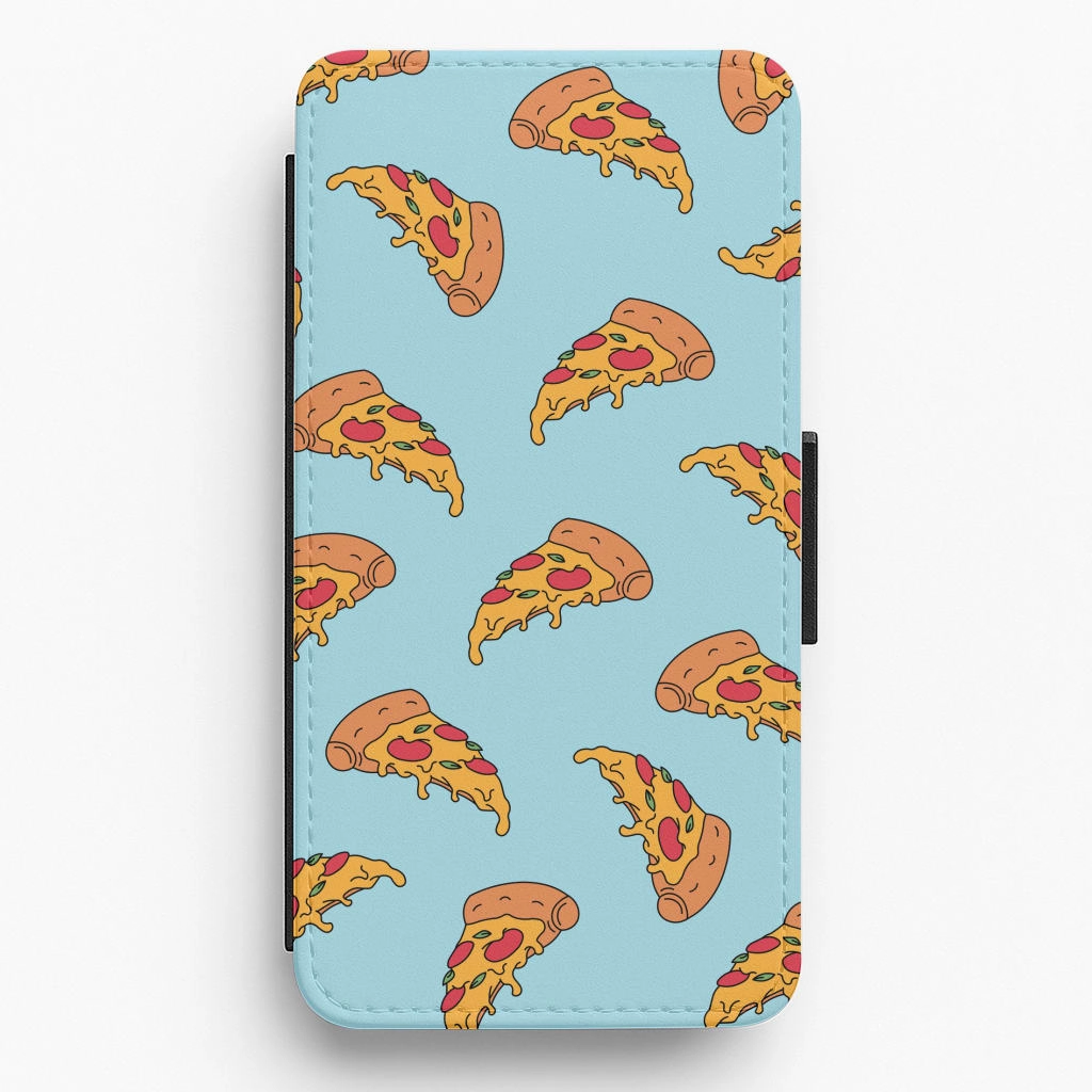 Comfort Edge Layer Pizza - Fast Food Patterns Flip / Wallet Phone Case