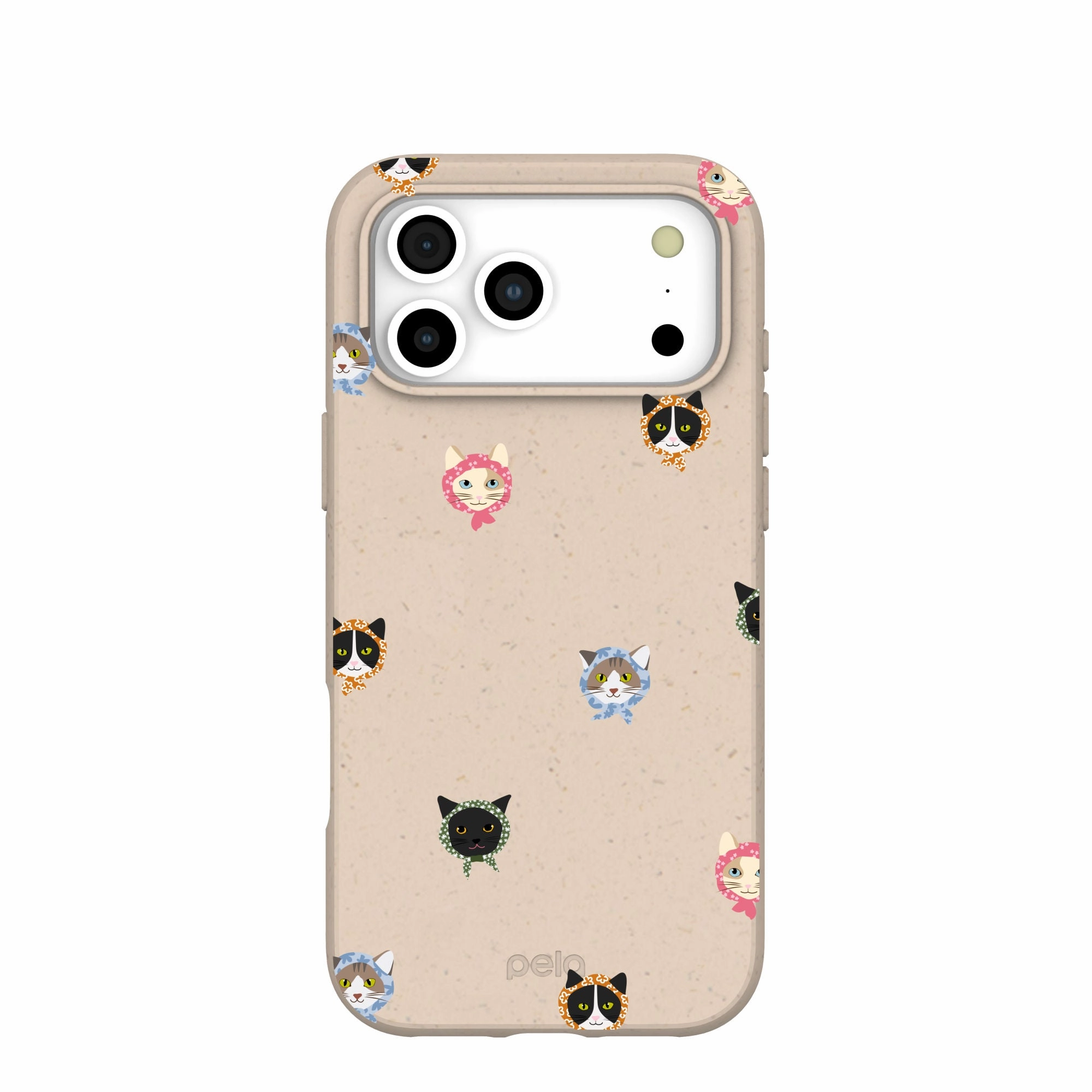Seashell Cat Couture iPhone 17 Pro Max Case Soft Grip