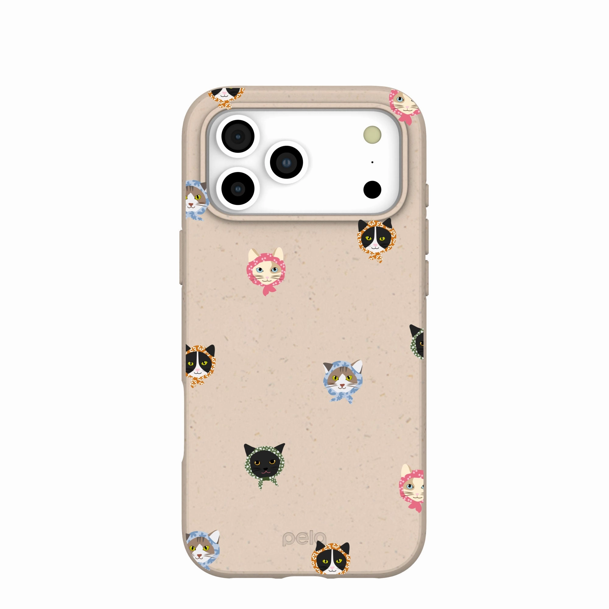 Flexible Layer Design Seashell Cat Couture iPhone 17 Pro Max Case