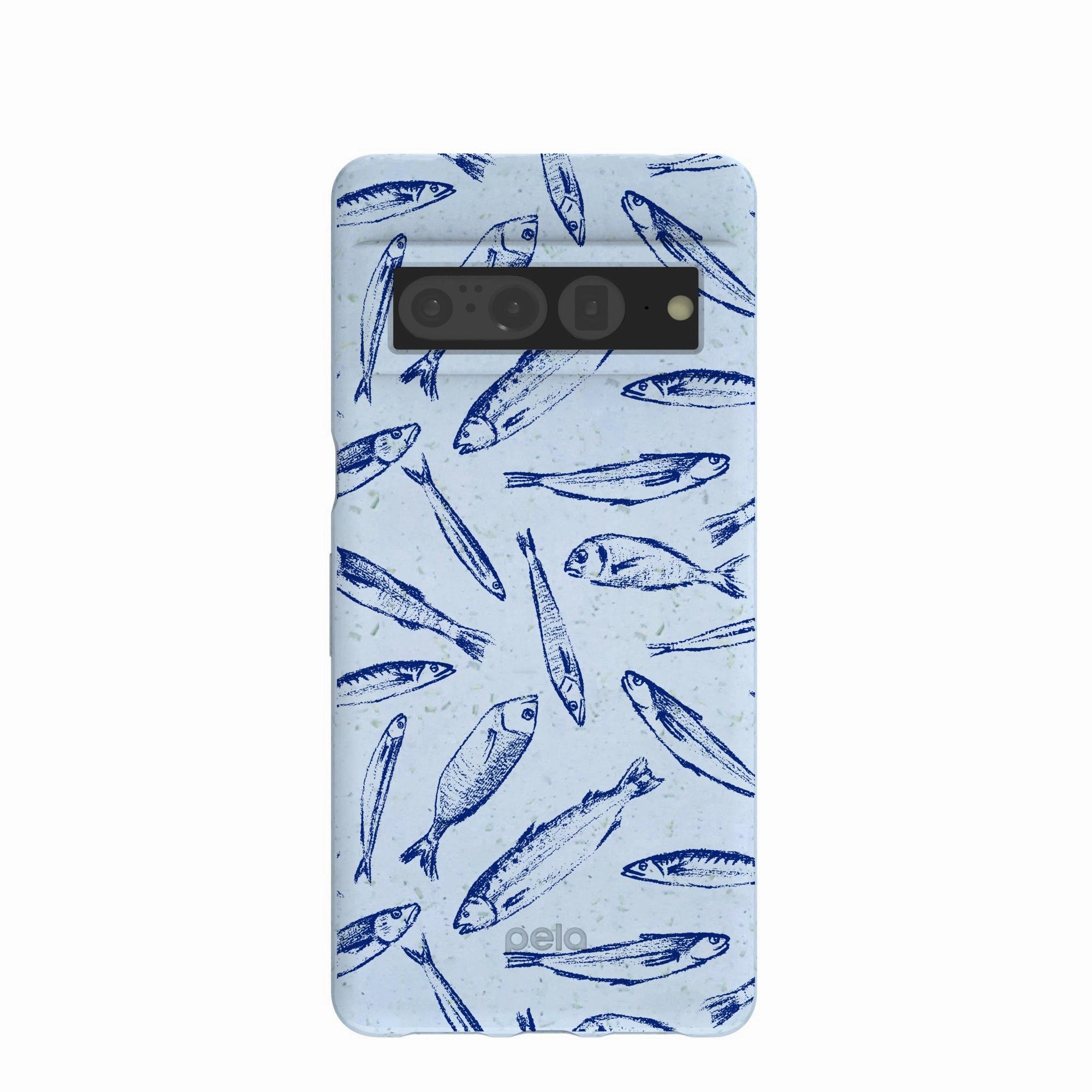 Rugged Build Powder Blue Fishery Google Pixel 7 Pro Case