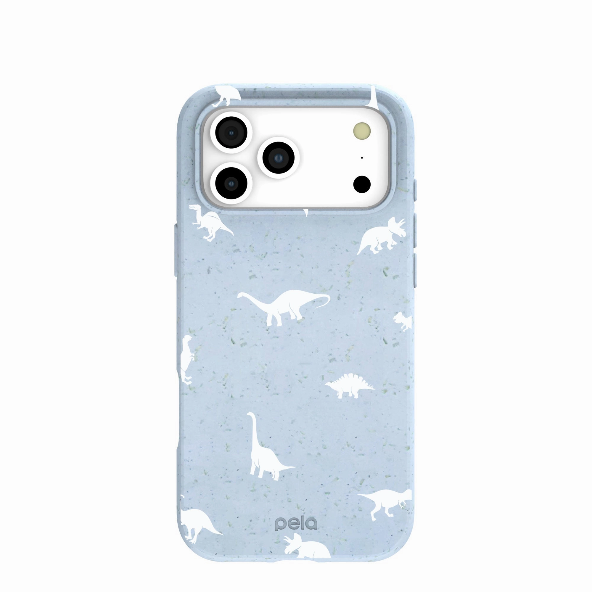 Vivid colors Powder Blue Lil Dinos iPhone 17 Pro Max Case
