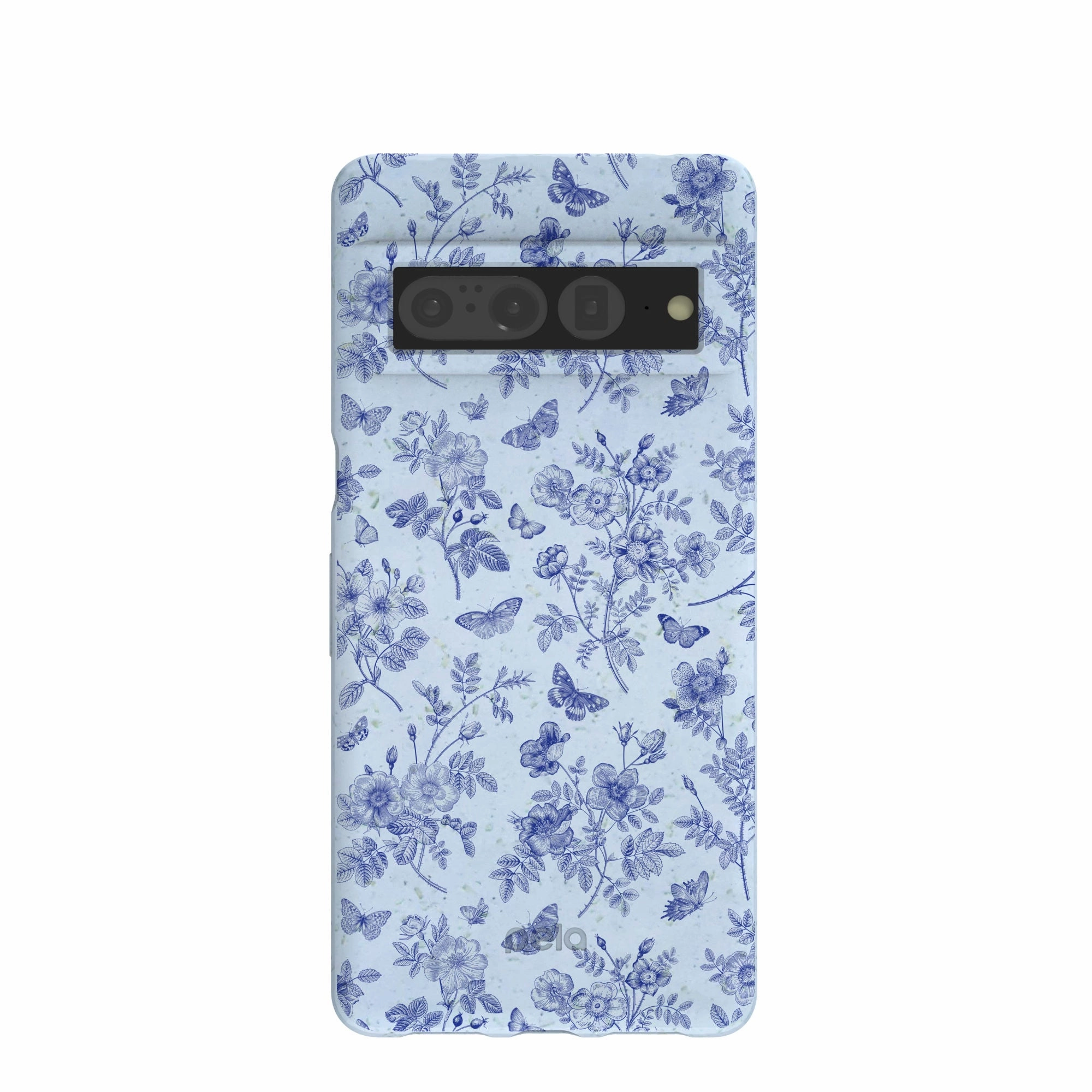 Powder Blue Porcelain Google Pixel 7 Pro Case Modern Design