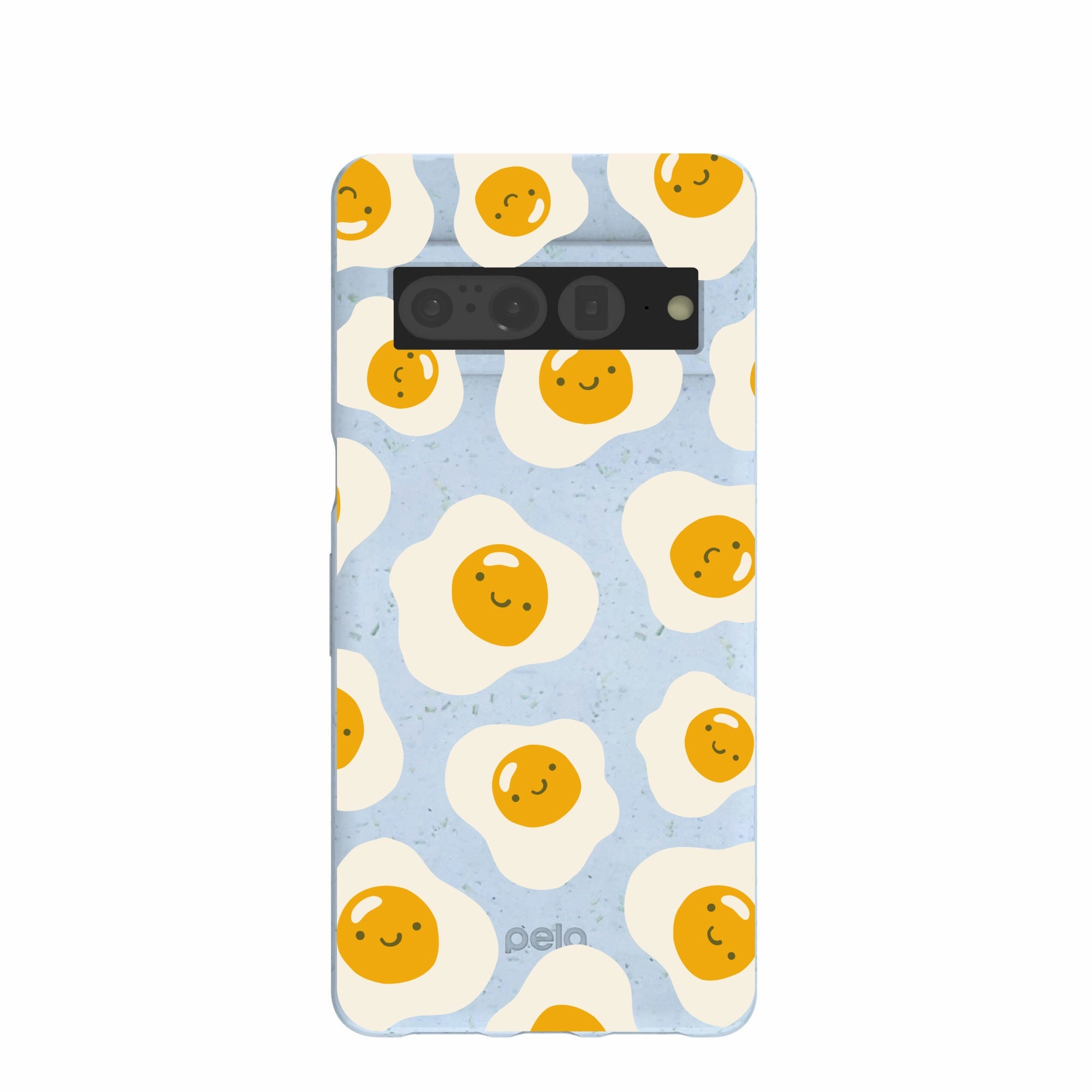Flexible Protection Powder Blue Sunny Side Up Google Pixel 7 Pro Case