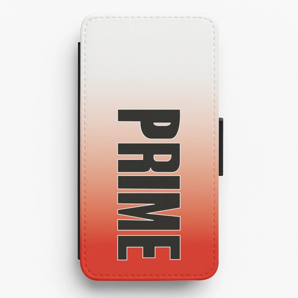 Everyday Look Prime - Red Gradient Flip / Wallet Phone Case