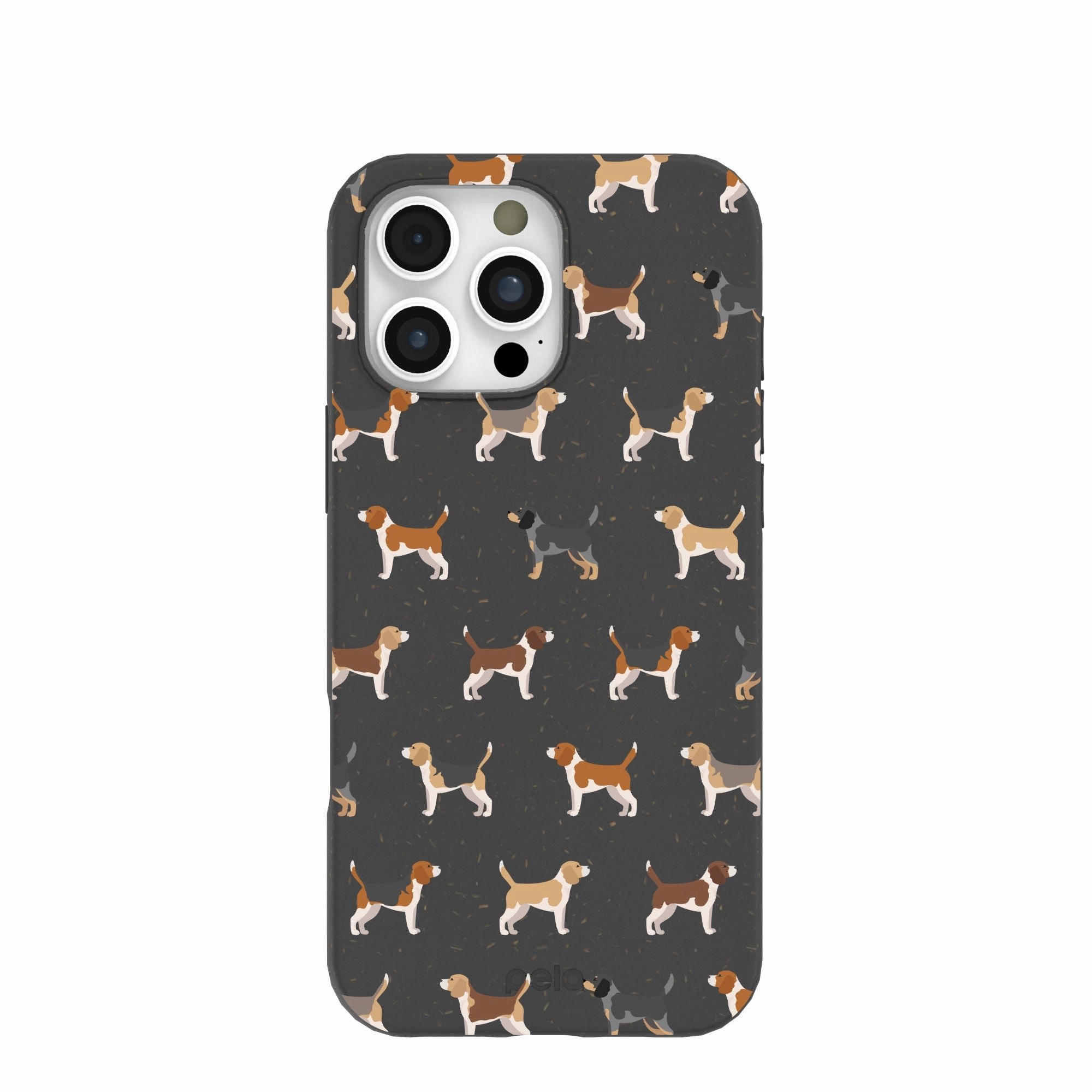 Black Beagle Buds iPhone 16 Pro Max Case Light Structure Minimal Feel
