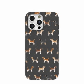 Black Beagle Buds iPhone 16 Pro Max Case Light Structure Minimal Feel