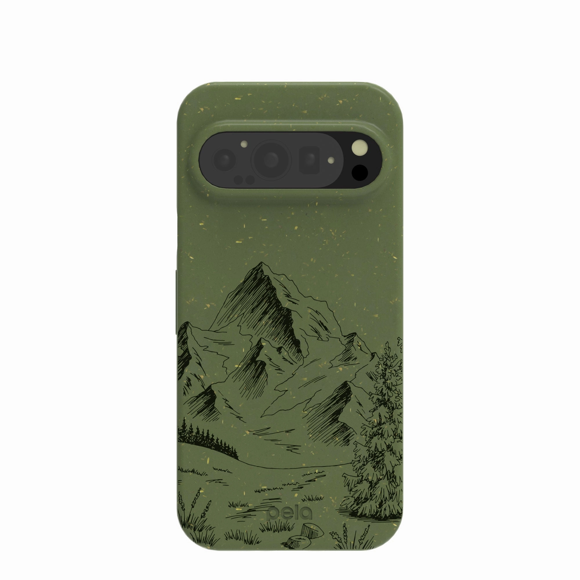 Forest Floor Line Ridge Google Pixel 9/9 Pro Case Durable Look Luxury Surface Layer