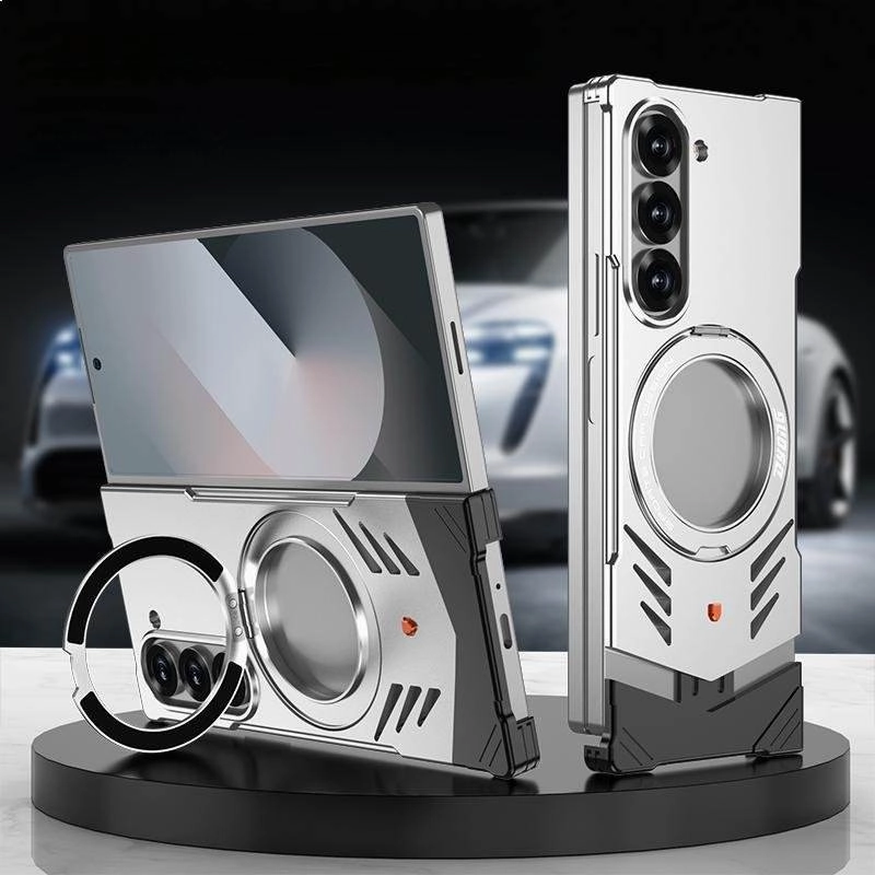 Premium Style Galaxy Z Fold Series Aero Grade Aluminium Alloy Bracket Case