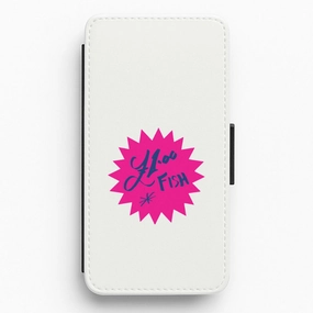 Refined Finish One Pound Fish - British Pop Culture Flip / Wallet Phone Case