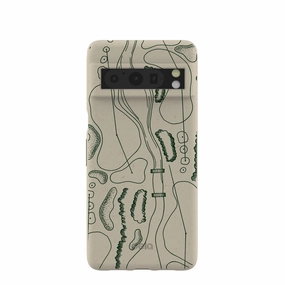 Light Finish Ergonomic form London Fog Golf Course Google Pixel 8 Pro Case