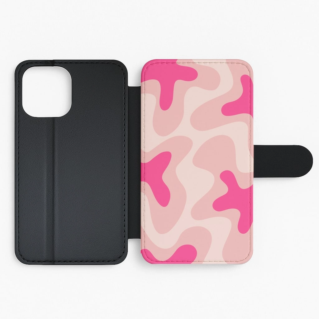 Compact Build Smooth Pattern Finish Psychedelic Pattern I Flip / Wallet Phone Case