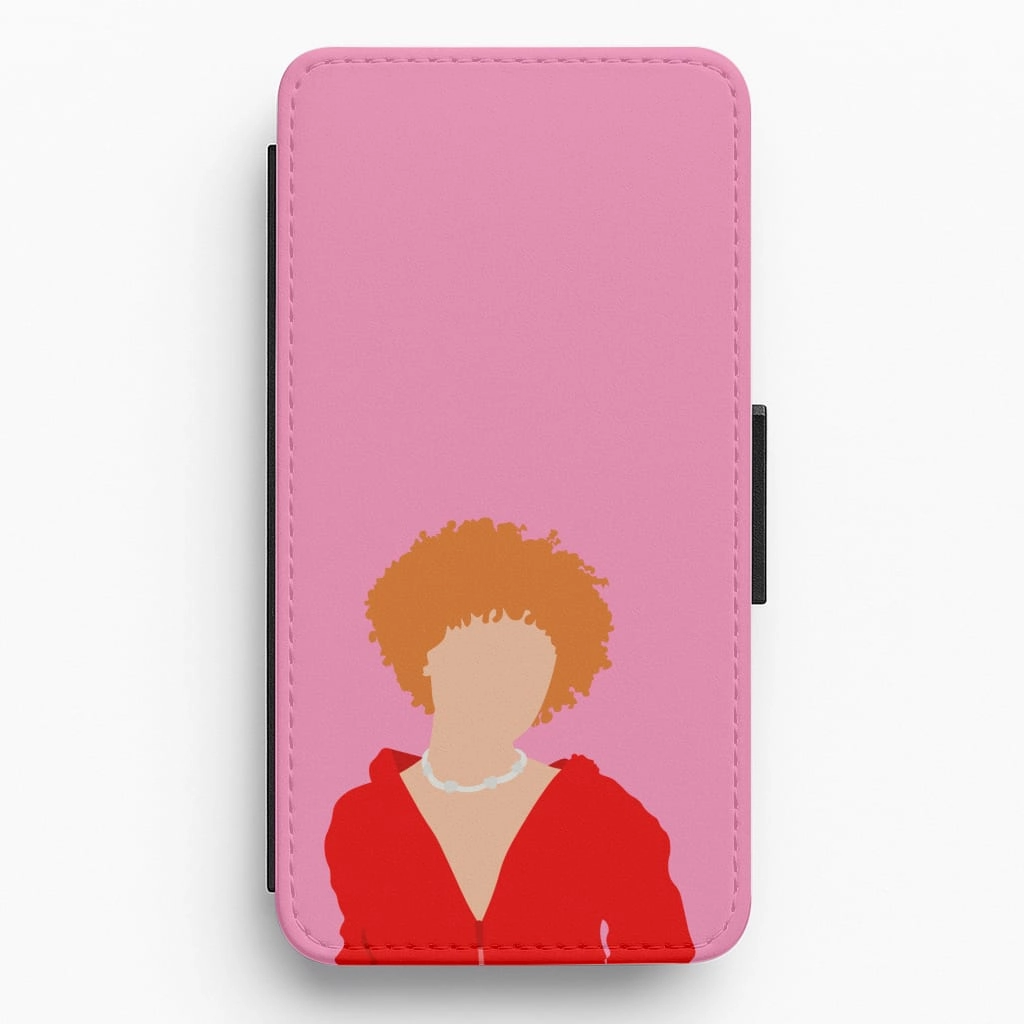 Red Hoodie - Ice Spice Flip / Wallet Phone Case Elegant Comfort