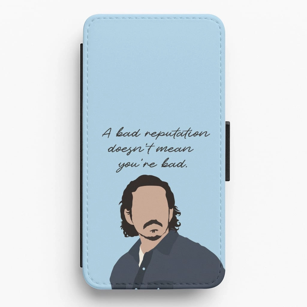 A Bad Reputation Flip / Wallet Phone Case clean design