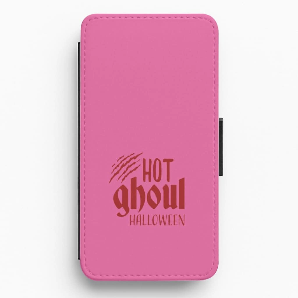 Affordable option Soft Surface Design Hot Ghoul Halloween Flip / Wallet Phone Case