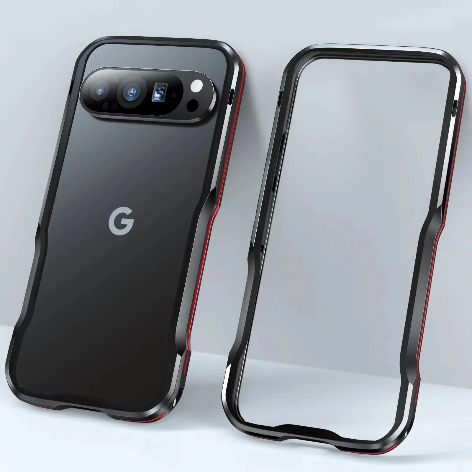 Frame Shield Metal Bumper Case - Google Smooth Design