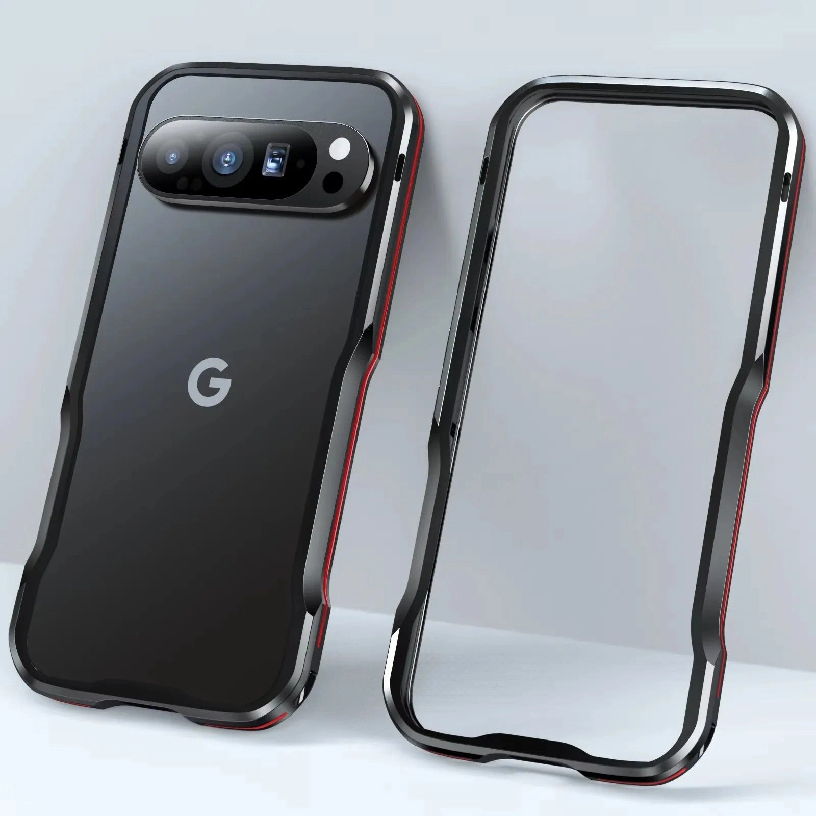 Shock Absorption Layer Gloss Surface Layer Frame Shield Metal Bumper Case - Google