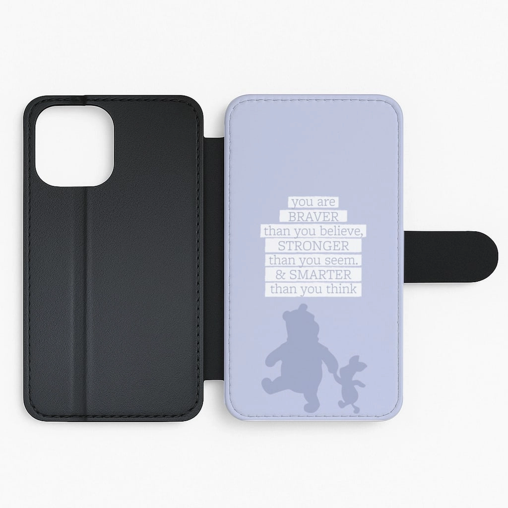 Braver, Stronger, Smarter Flip / Wallet Phone Case Outdoor Adventure
