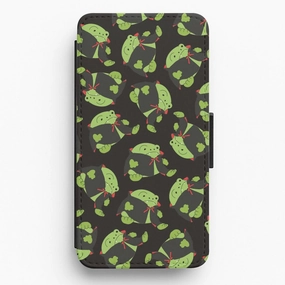 Vampire Frog Pattern  - Halloween Flip / Wallet Phone Case Protective Form Fit Comfort grip design