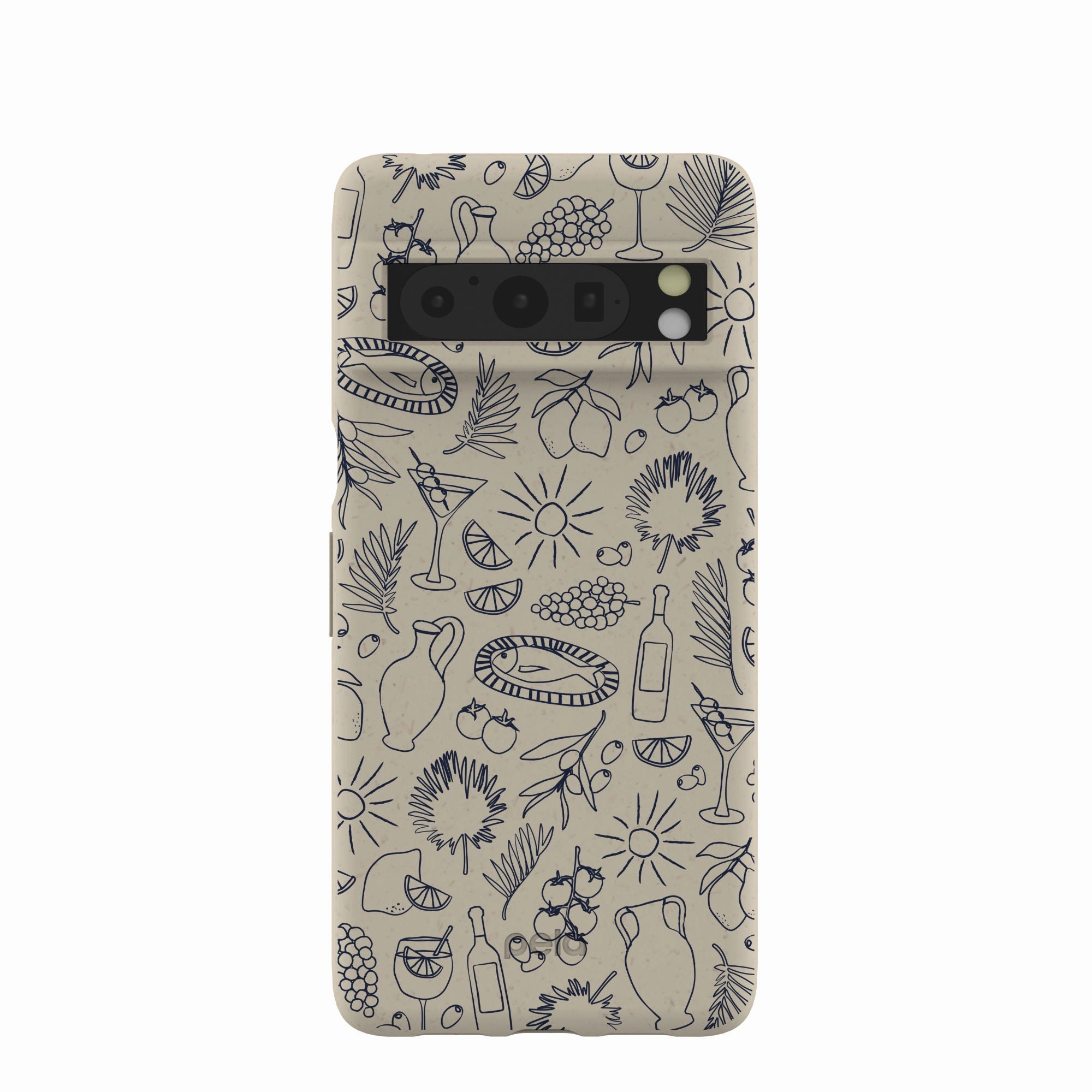 Colorful Design Ergonomic form London Fog Mediterranean Moments Google Pixel 8 Pro Case