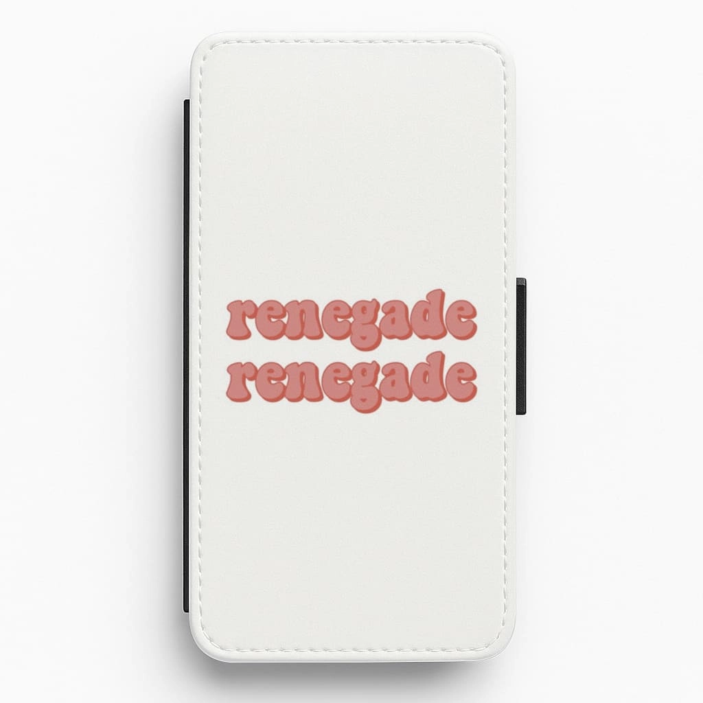 Renegade Renegade - TikTok Flip / Wallet Phone Case Soft Edging Non Slip Surface