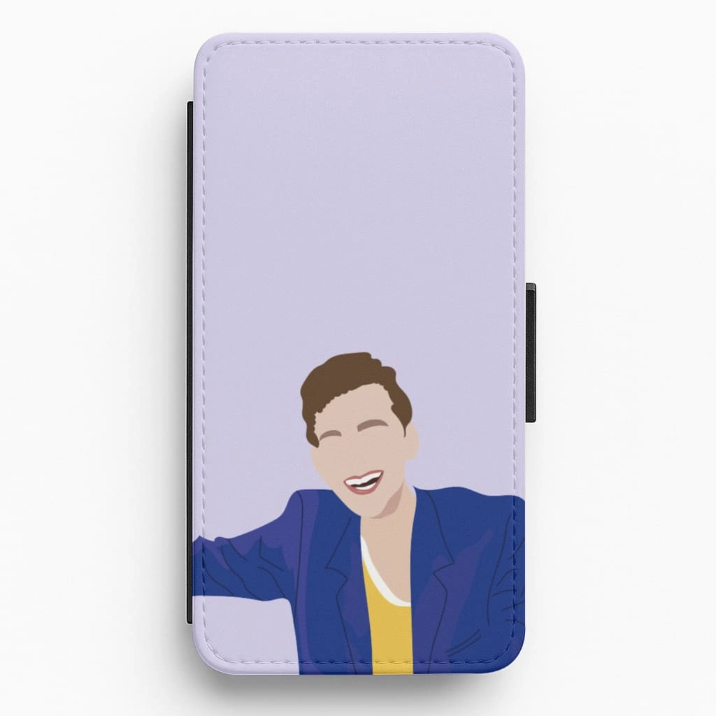 Ritchie Tozer - It's A Sin Flip / Wallet Phone Case Modern Texture Look Luxury Finish