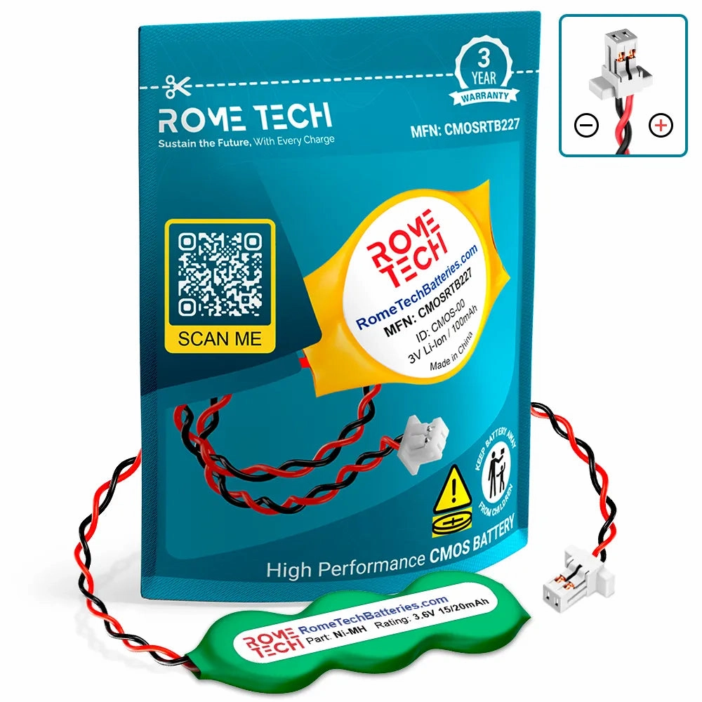 RTC CMOS Battery for Motorola Symbol MC9000 Hybrid Shield