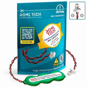 RTC CMOS Battery for Motorola Symbol MC9090-GF0HJAQA6WR Tough Frame Flexible Texture