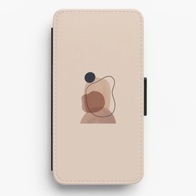 Rugged Look Abstract Pattern I Flip / Wallet Phone Case