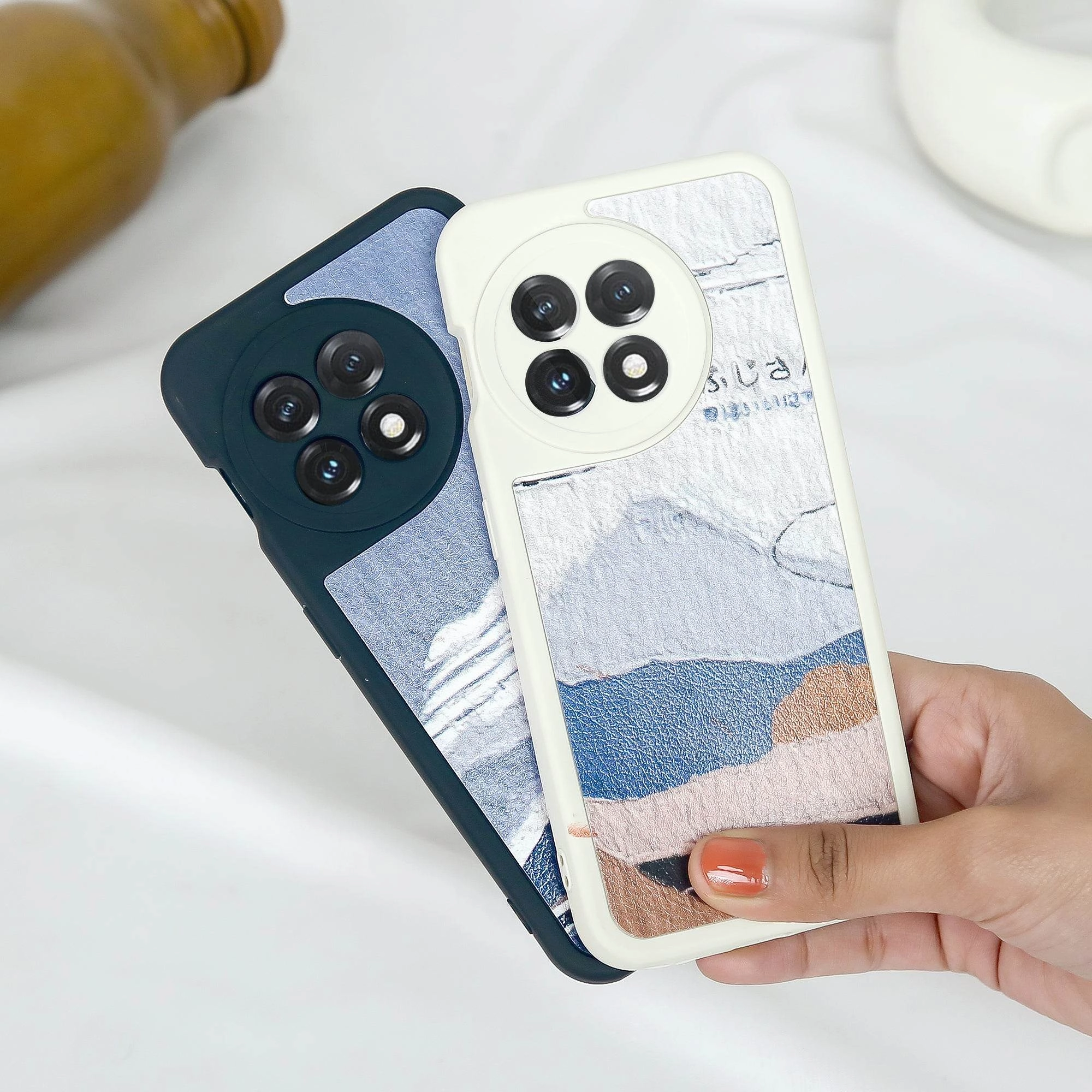 Modern Build Soft Surface Majestic View Oil Painting Phone Case - OnePlus