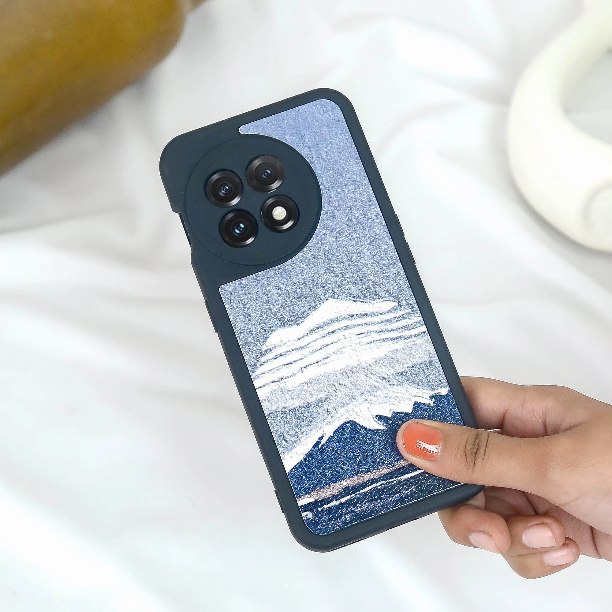 Majestic View Oil Painting Phone Case - OnePlus Vivid colors Colorful Accent