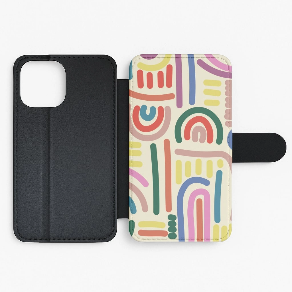 High strength Abstract Patterns 23 Flip / Wallet Phone Case