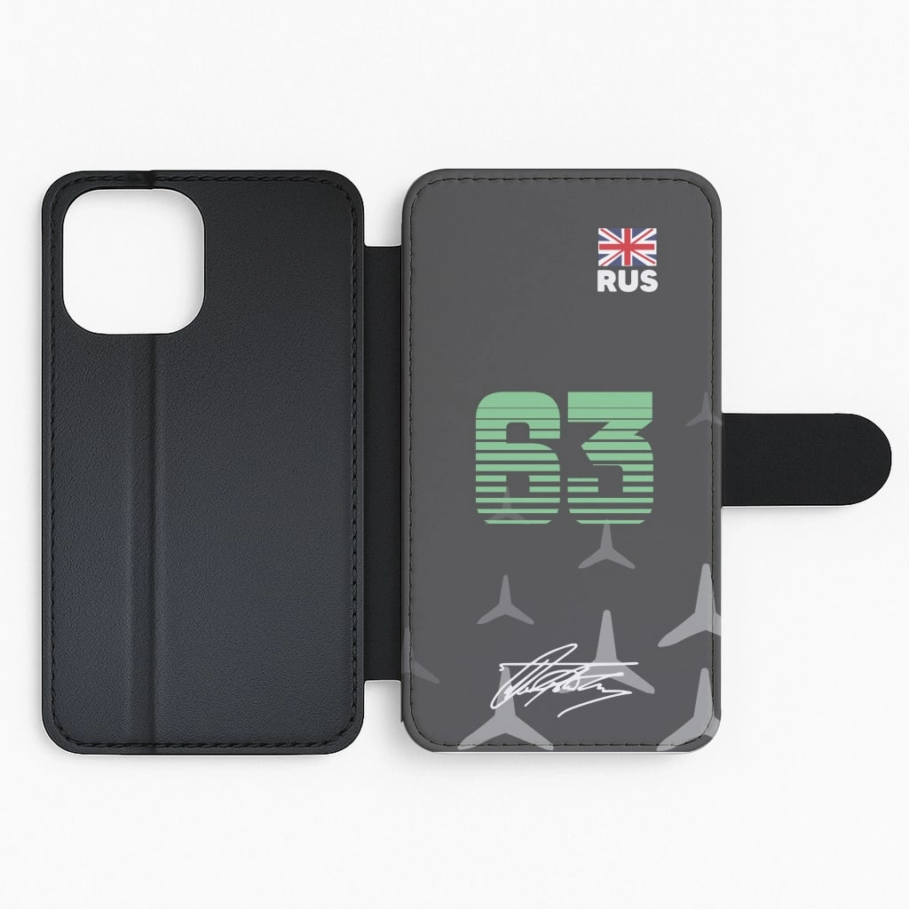 Russell - F1 Flip / Wallet Phone Case Versatile Accessory