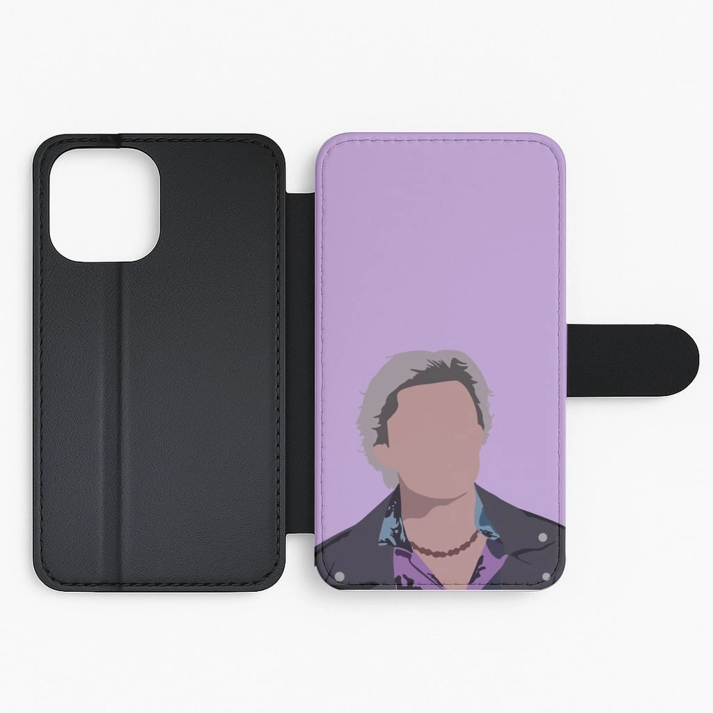 Minimalist Aesthetic Sleek Form Quick SIlver - Marvel Flip / Wallet Phone Case