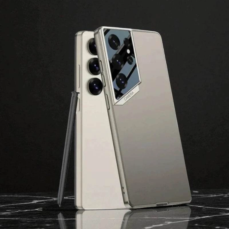 Soft Touch Minimal Comfort Raptor Armor Camera Lens Shield Case - Samsung