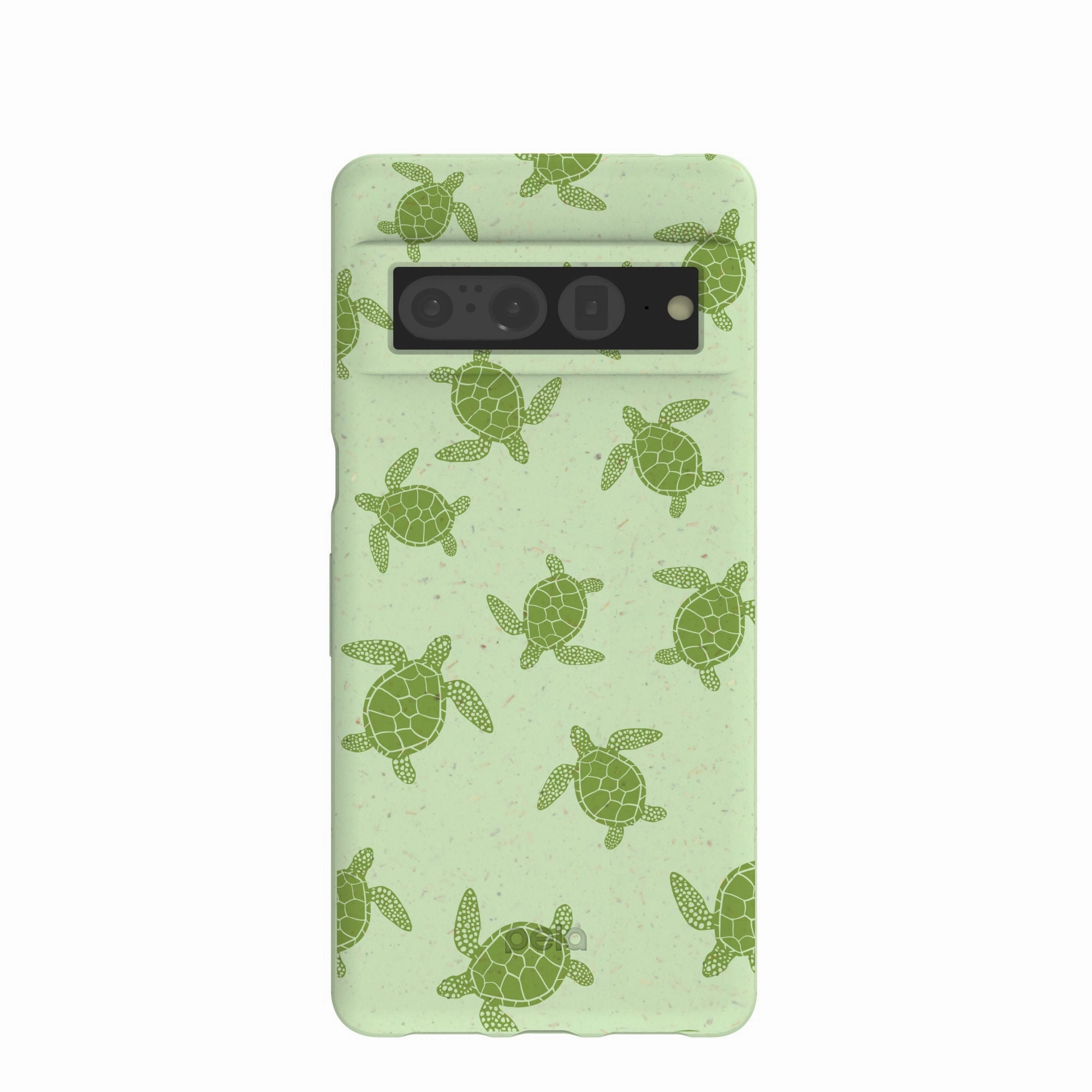 Sage Green Tiny Turtles Google Pixel 7 Pro Case Matte Layer Outdoor Protection