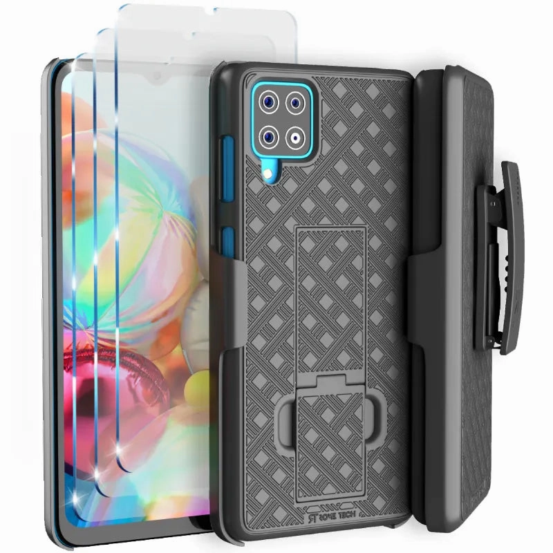 elegant design Samsung Galaxy A12 Belt Clip Holster Phone Case