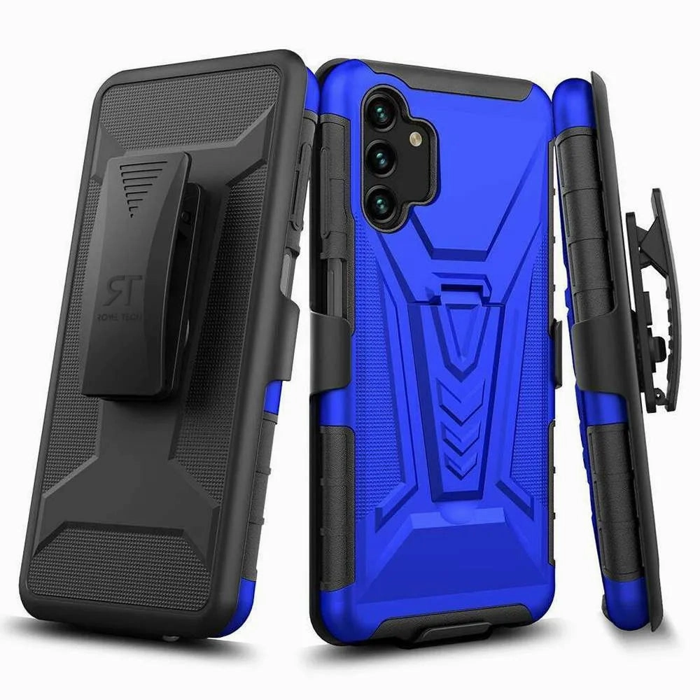Gloss Touch Samsung Galaxy A13 5G Dual-Layer Holster Case Kickstand