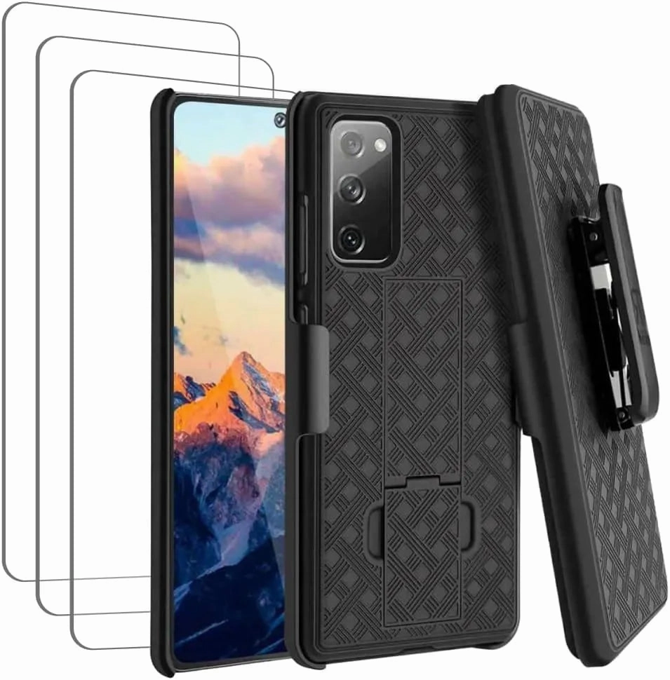 Soft Protection Smooth Look Samsung Galaxy S20 FE 5G Belt Clip Holster Phone Case