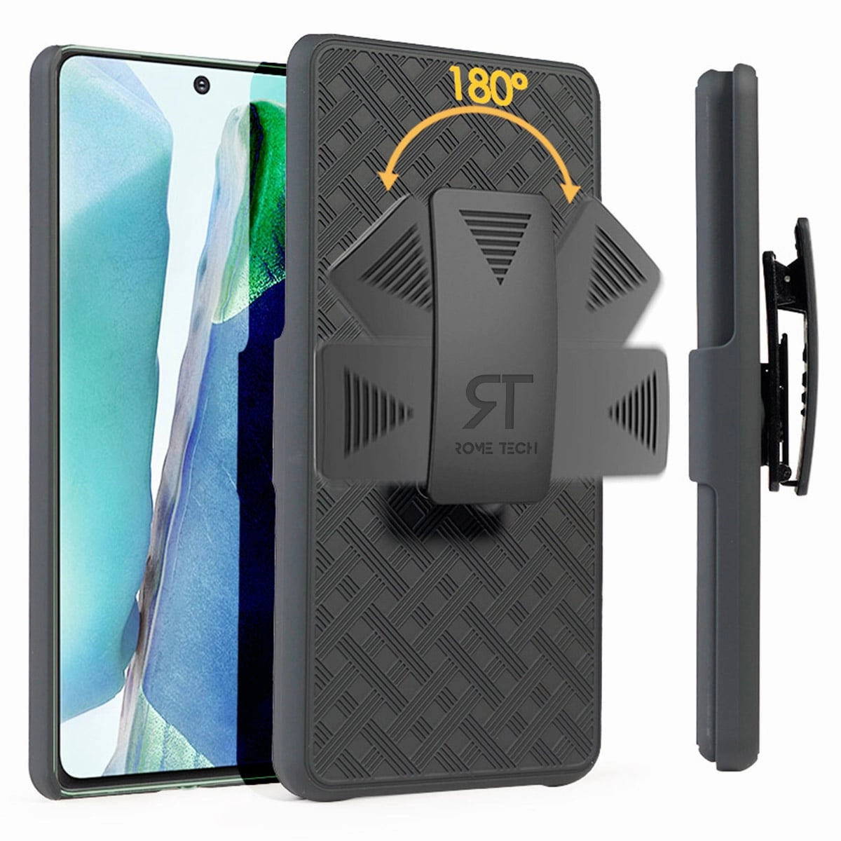 Protective Finish Modern Accent Samsung Galaxy S21 Ultra Belt Clip Holster Phone Case