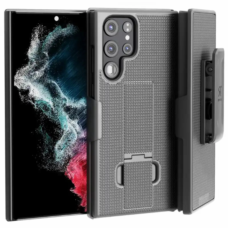 Samsung Galaxy S23 Ultra Belt Clip Holster Phone Case Hybrid Protection Compact Look