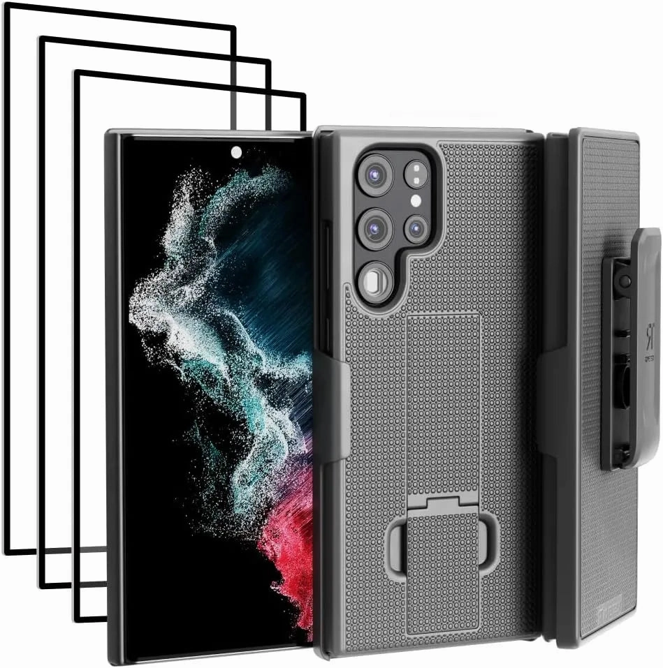 Eco Friendly Samsung Galaxy S23 Ultra Belt Clip Holster Phone Case