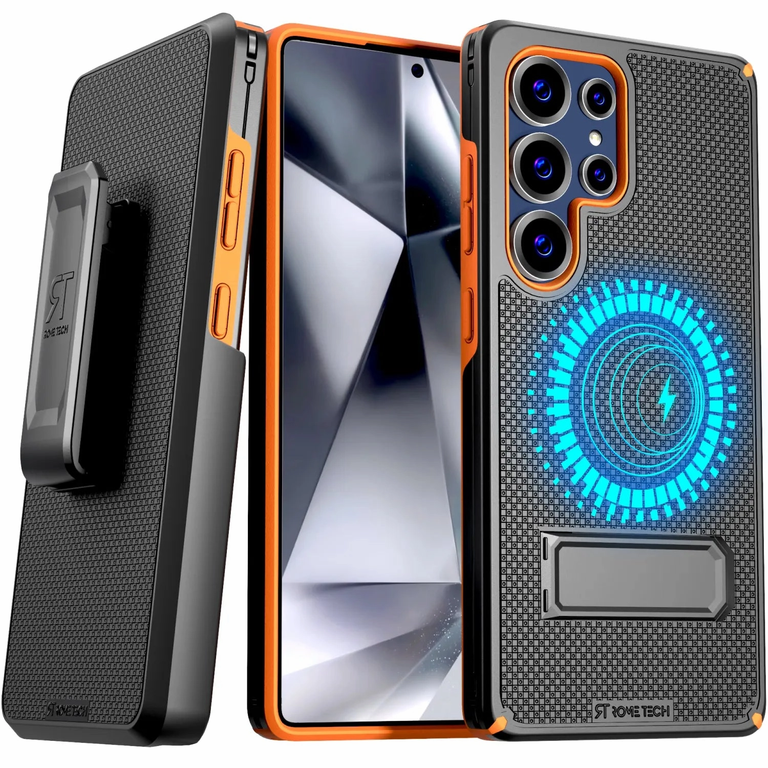 Samsung Galaxy S25 Ultra Magsafe Holster Phone Case With Belt Clip Soft Shield