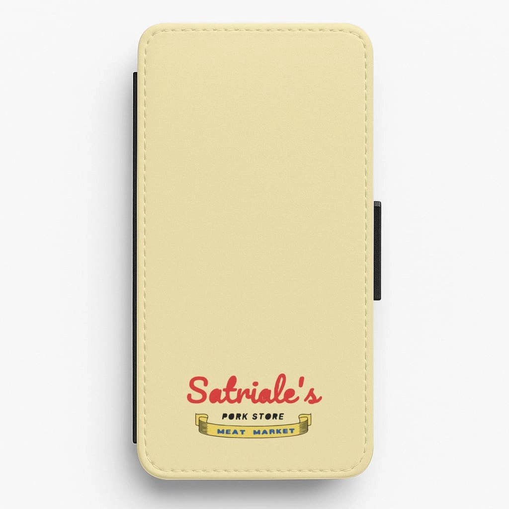 Satriale's Flip / Wallet Phone Case Stylish Layer Texture