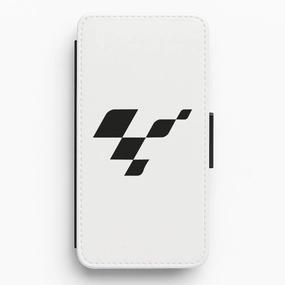 Rugged Design Style logo - Motorbike Flip / Wallet Phone Case